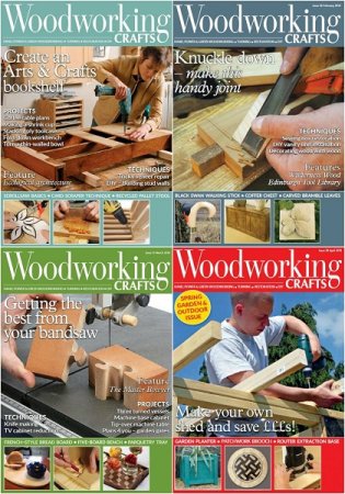 Обложка к Подшивка журналов Woodworking Crafts за 2018 год